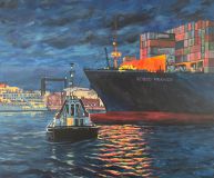 Containerschiff, Schwarzlichtf, 100x140cm.jpg